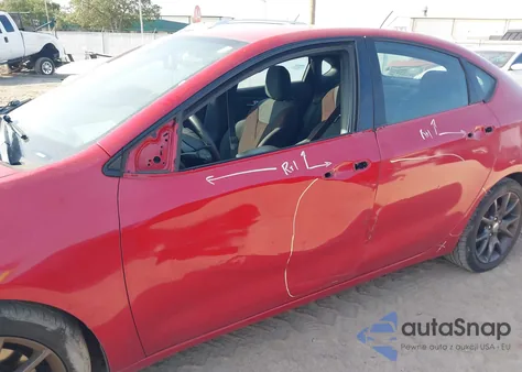 2015 Dodge Dart Sxt z USA, uszkodzony, nr VIN 1C3CDFBBXFD405162